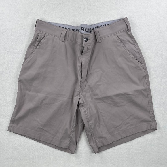 Duluth Trading Co Other - Duluth Trading Co Mens Gray Dry on the Fly Flex Waist Shorts Size 38 Standard